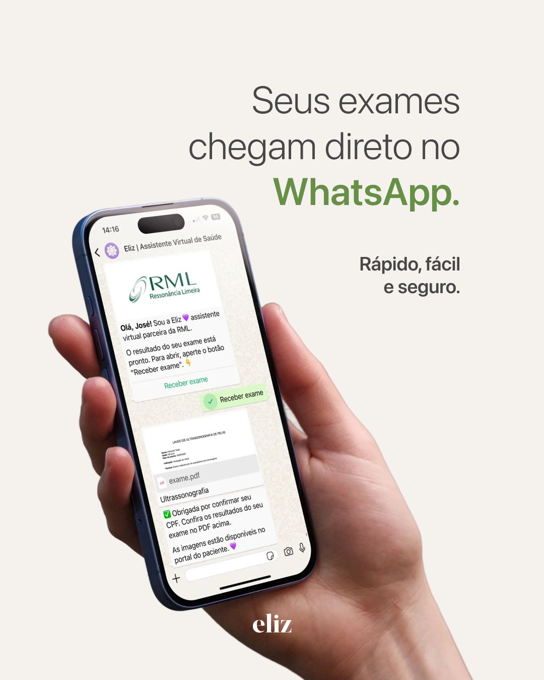 Funcionalidades da ELIZ